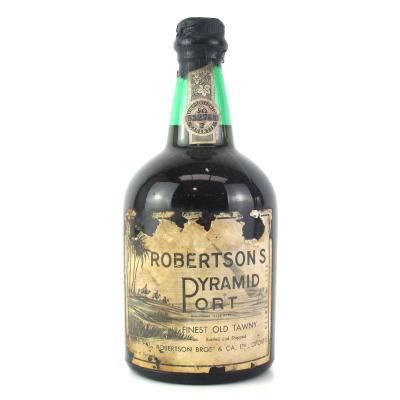 Robertsons \"Pyramid\" Tawny Port