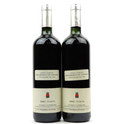 Malabaila Di Canale Bric Volta 1995 Roero Superiore 2x75cl