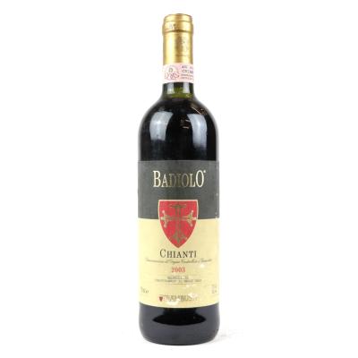 Trambusti Badiolo 2003 Chianti