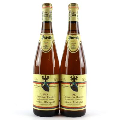 Pieroth Leinsweiler Herrlich Auslese 1983 Rheinpfalz 2x70cl