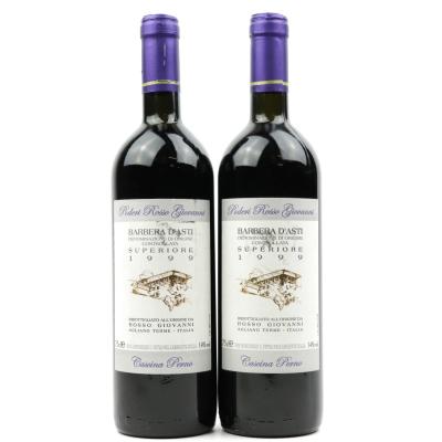 Poderi Rosso Giovanni 1999 Barbera d'Asti 2x75cl