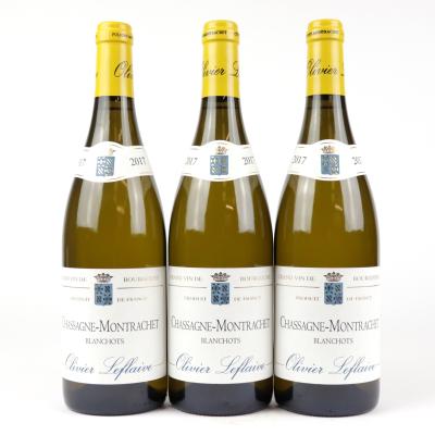 O.Leflaive Blanchots 2017 Chassagne-Montrachet 3x75cl