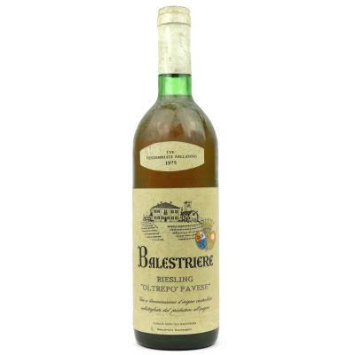 Balestriere Oltrepò Pavese Riesling 1975 Lombardy