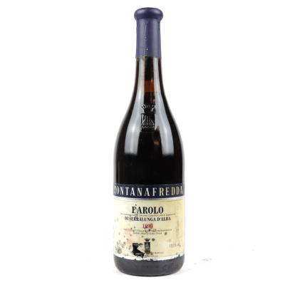 Fontanafredda Serralunga D'Alba 1990 Barolo