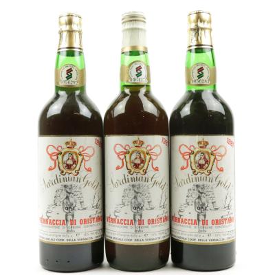 Vernaccia Sardinian Gold 1981 Sardinia 3x75cl