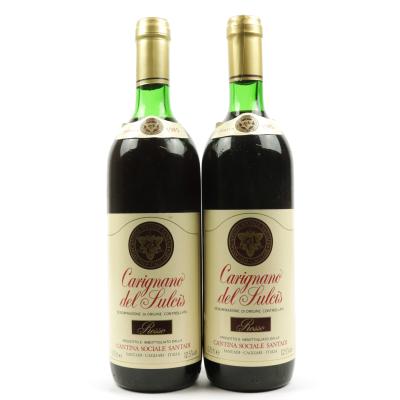 Santadi 1985 Carignano Del Sulcis 2x75cl