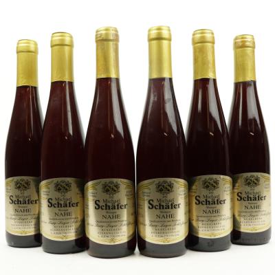 M.Schafer Burg-Layer Schlosskapelle Huxelrebe Beerenauslese 1995 Nahe 6x37.5cl