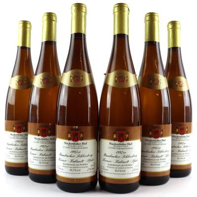 Niederthaler Hambacher Schlossberg Kerner Kabinett 1997 Pfalz 6x75cl