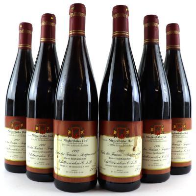 Niederthaler Valu Lui Traian-Trajanswall Blauer Spatburgunder 1992 Romania 6x75cl