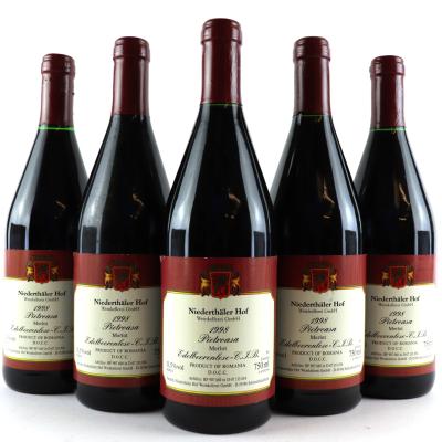 Niederthaler Pietroasa Merlot 1998 Romania 5x75cl