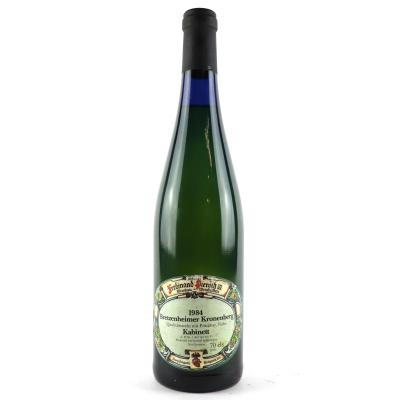 Pieroth Bretzenheimer Kronenberg Kabinett 1984 Nahe