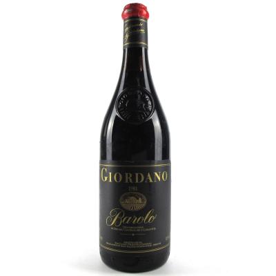 Giordano 1981 Barolo