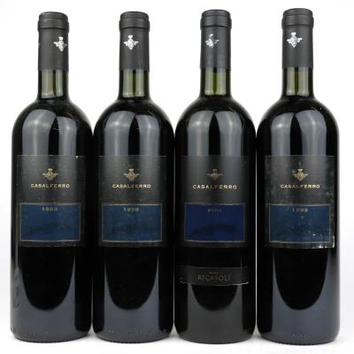 Barone Ricasoli Casalferro 1999 & 2000 Tuscany 4x75cl