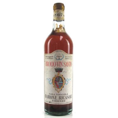 Ricasoli \"Brolio\" 1927 Vin Santo