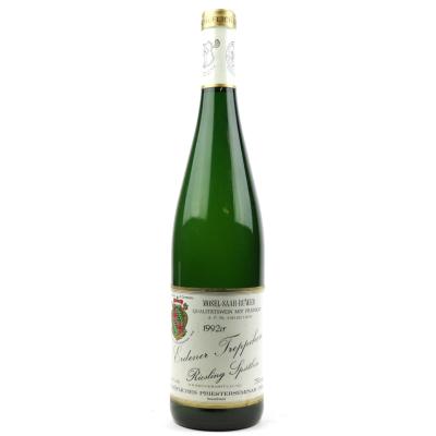 Bischofliches Priesterseminar Erdener Treppchen Riesling Spatlese 1992 Mosel