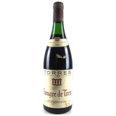 Torres \"Sangre De Toro\" 1990 Penedes