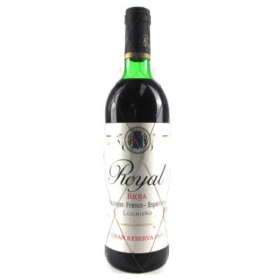 Bodegas Franco-Espanolas \"Royal\" 1975 Rioja Gran Reserva