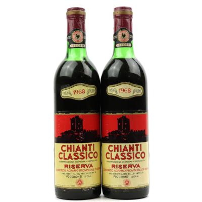 Poggibonsi 1968 Chianti Classico Riserva 2x72cl