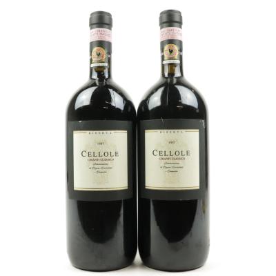 San Fabiano Calcinaia Cellole 1997 Chianti Classico Riserva 2x150cl