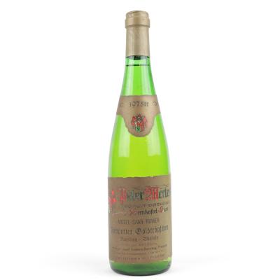 P.Mertes Piesporter Goldtropfchen Riesling Auslese 1975 Mosel