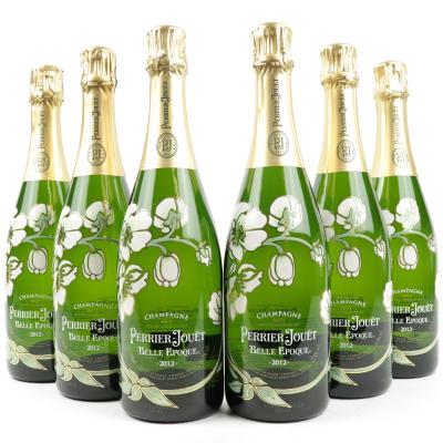 Perrier-Jouet Belle Epoque 2012 Vintage Champagne 6x75cl