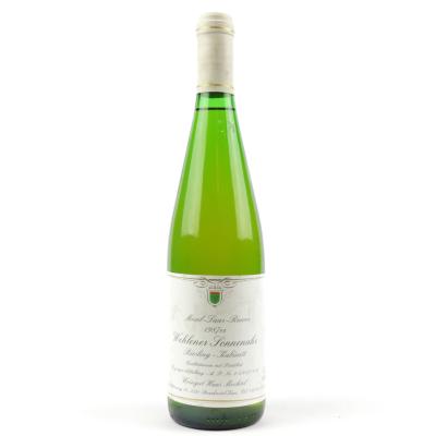 H.Mechtel Wehlener Sonnenuhr Riesling Kabinett 1987 Mosel