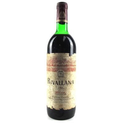 Ondarre \"Rivallana\" 1986 Rioja Reserva