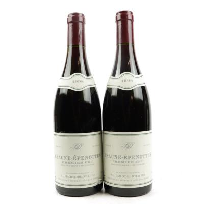 S.C.Ballot-Millot Epenottes 1998 Beaune 1er-Cru 2x75cl