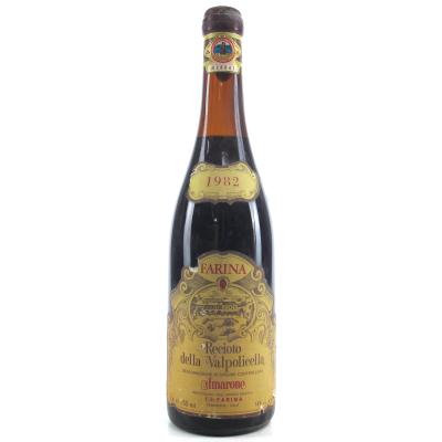 Farina Recioto Della Valpolicella 1982 Amarone