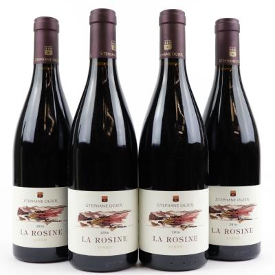 S.Ogier Rosine Shiraz 2016 Collines Rhodaniennes 4x75cl