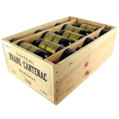 Ch. Brane-Cantenac 2006 Margaux 2eme-Cru 12x75cl / Original Wooden Case