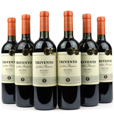 Trivento Golden Reserve Malbec 2015 Mendoza 6x75cl