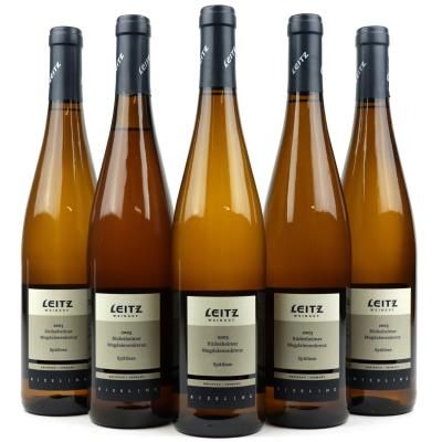 Leitz Rüdesheimer Magdalenenkreuz Riesling Spatlese 2003 Rheingau 5x75cl