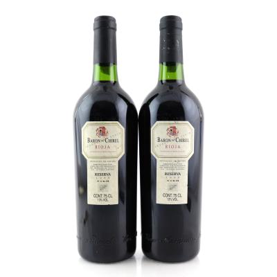 Baron De Chirel 1996 Rioja Reserva 2x75cl