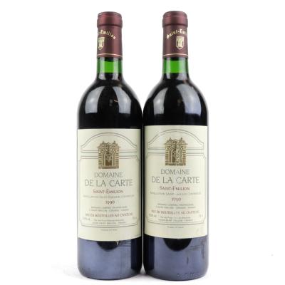 Dom. De La Carte 1990 St-Emilion 2x75cl