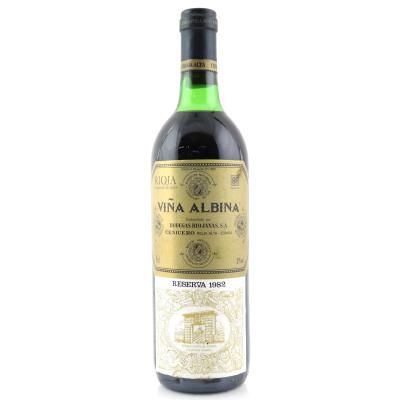 Viña Albina 1982 Rioja Reserva