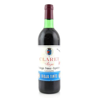 Bodegas Franco-Espanolas \"Claret\" 4 Ano Rioja Crianza