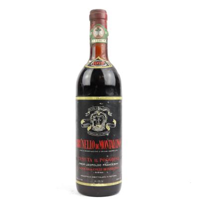 Il Poggione 1972 Brunello di Montalcino