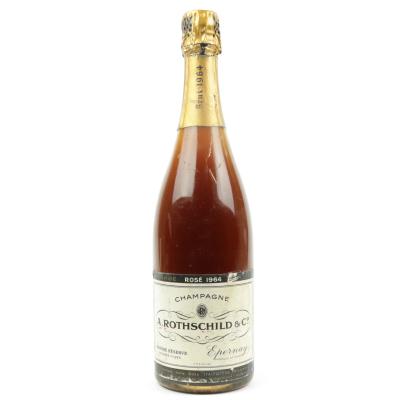 A.Rothschild Brut Rosé 1964 Vintage Champagne