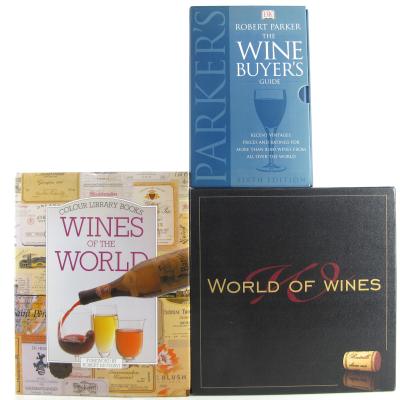 Assorted Wine Books & Game