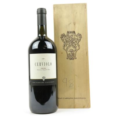 San Fabiano Calcinaia Cerviolo 1999 Tuscany 150cl / OWC