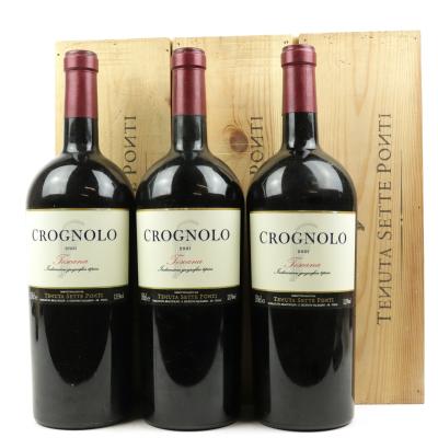 Sette Ponti Crognolo 2001 Tuscany 3x150cl / OWC