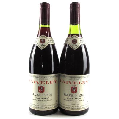 Faiveley 1986 Beaune 1er Cru 2x75cl