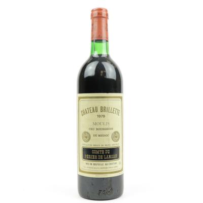 Ch. Brillette 1979 Moulis-En-Medoc