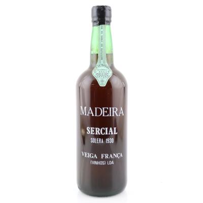 Veiga \"Solera 1930\" Sercial Madeira