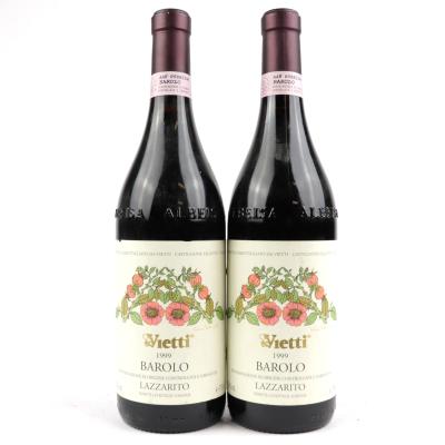 Vietti Lazzarito 1999 Barolo 2x75cl