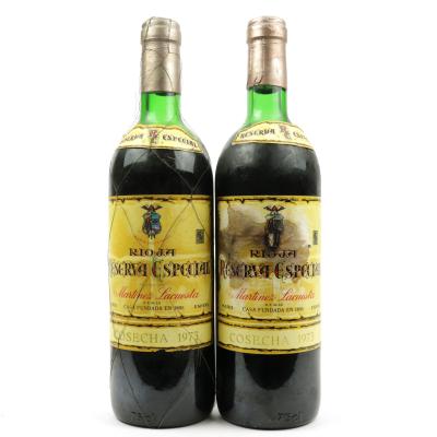 M.Lacuesta Reserva Especial 1973 Rioja Gran Reserva 2x75cl