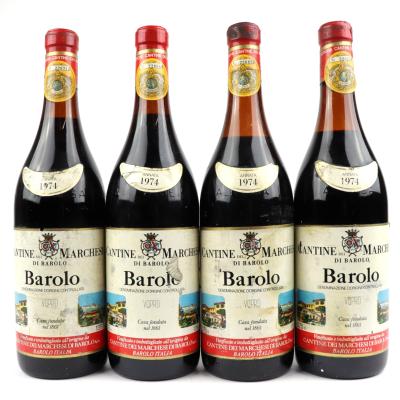 Marchesi Di Barolo 1974 Barolo 4x75cl