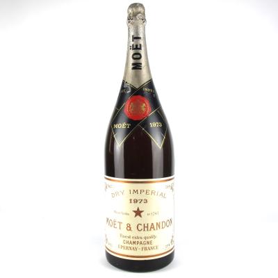 Moet & Chandon 1973 Vintage Champagne 6 Litre / Charity Bottle