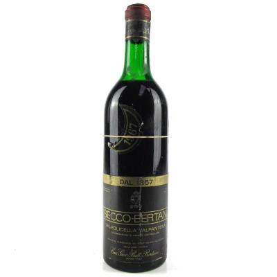 Bertani \"Secco\" 1967 Valpolicella